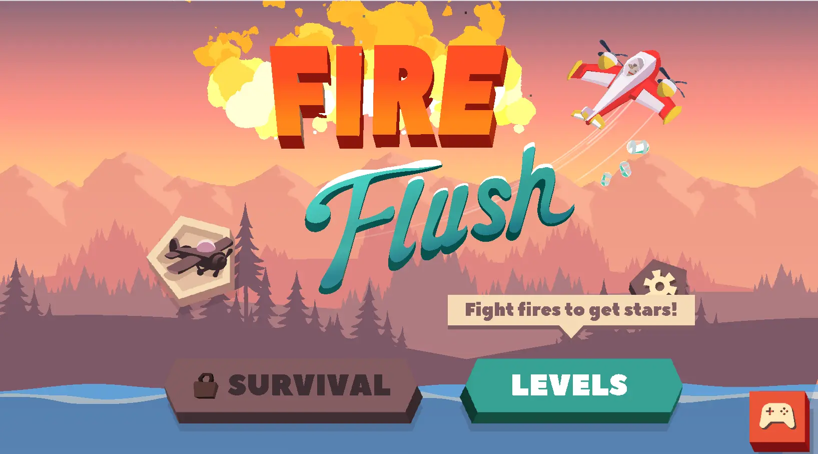 Fire Flush Game Screenshot