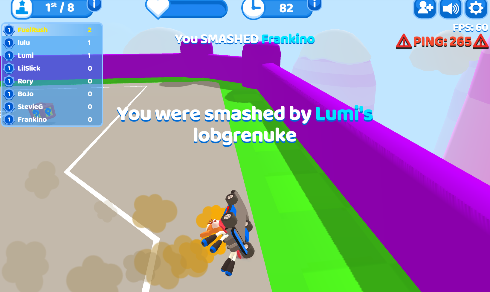 Smash Karts Game Screenshot