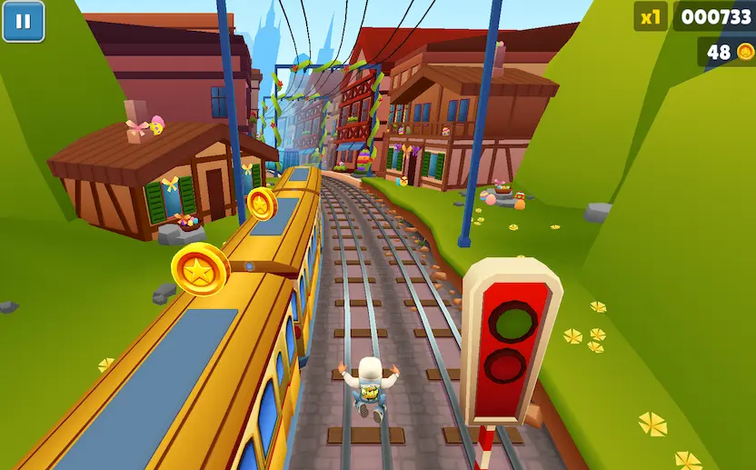 Subway Surfers Game Screenshot