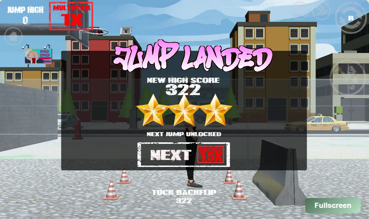 Wacky Flip Game Screenshot